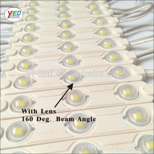 wholesale 160 Degree injection 3 points SMD 2835 high power led module , 0.72W high power led module for neon letter